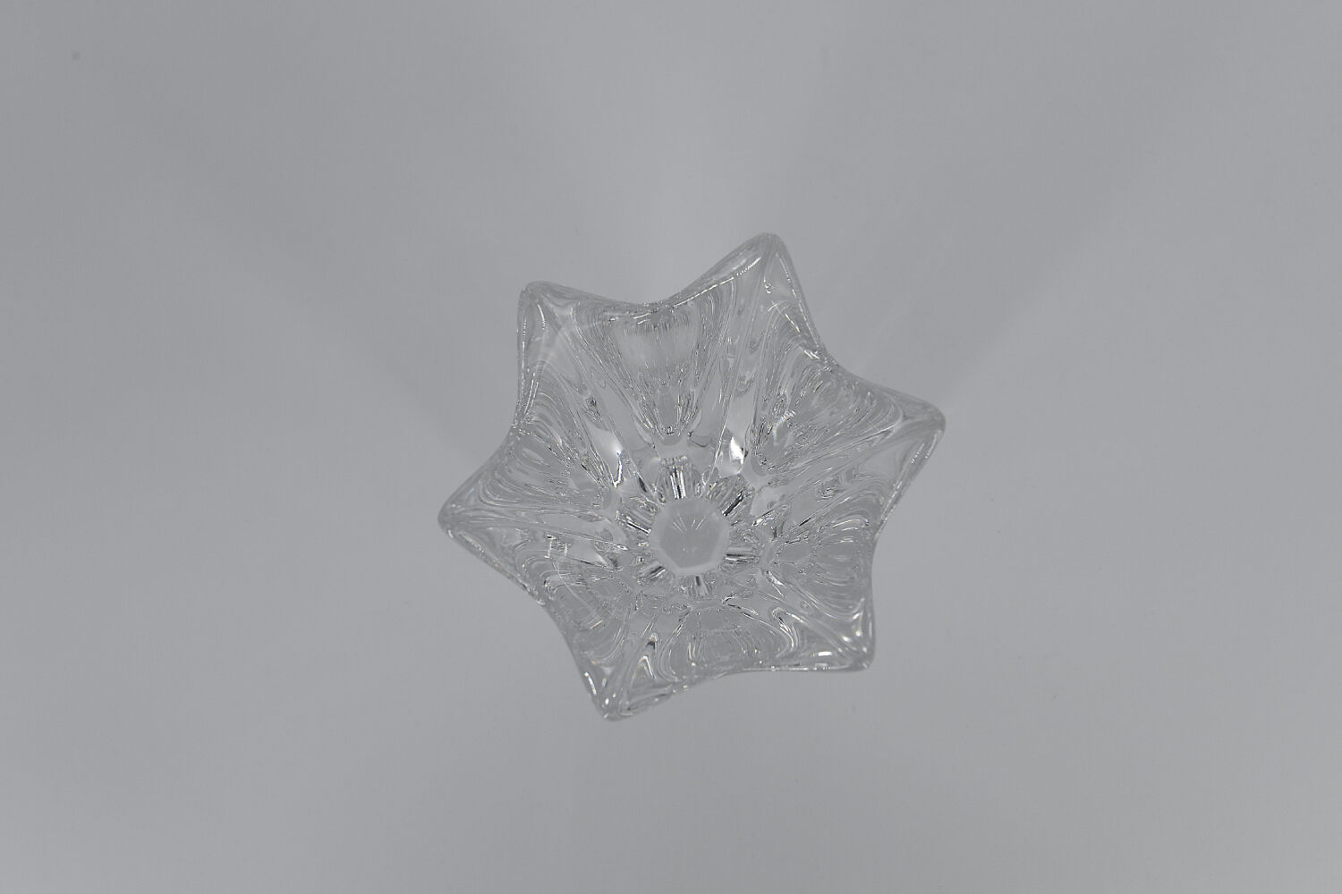 Vintage Scandinavian Crystal Vase Tulip by Jan Johansson for Orrefors, 1970s