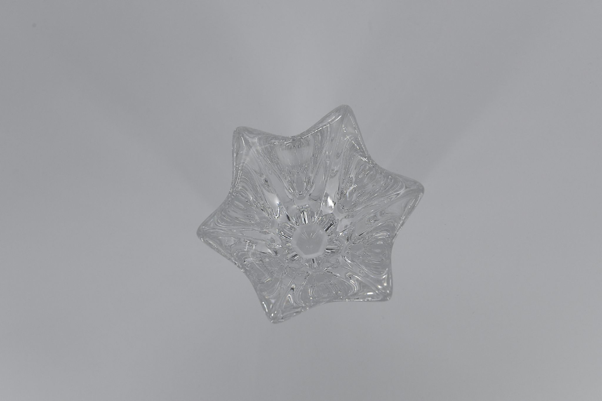 Vintage Scandinavian Crystal Vase Tulip by Jan Johansson for Orrefors, 1970s