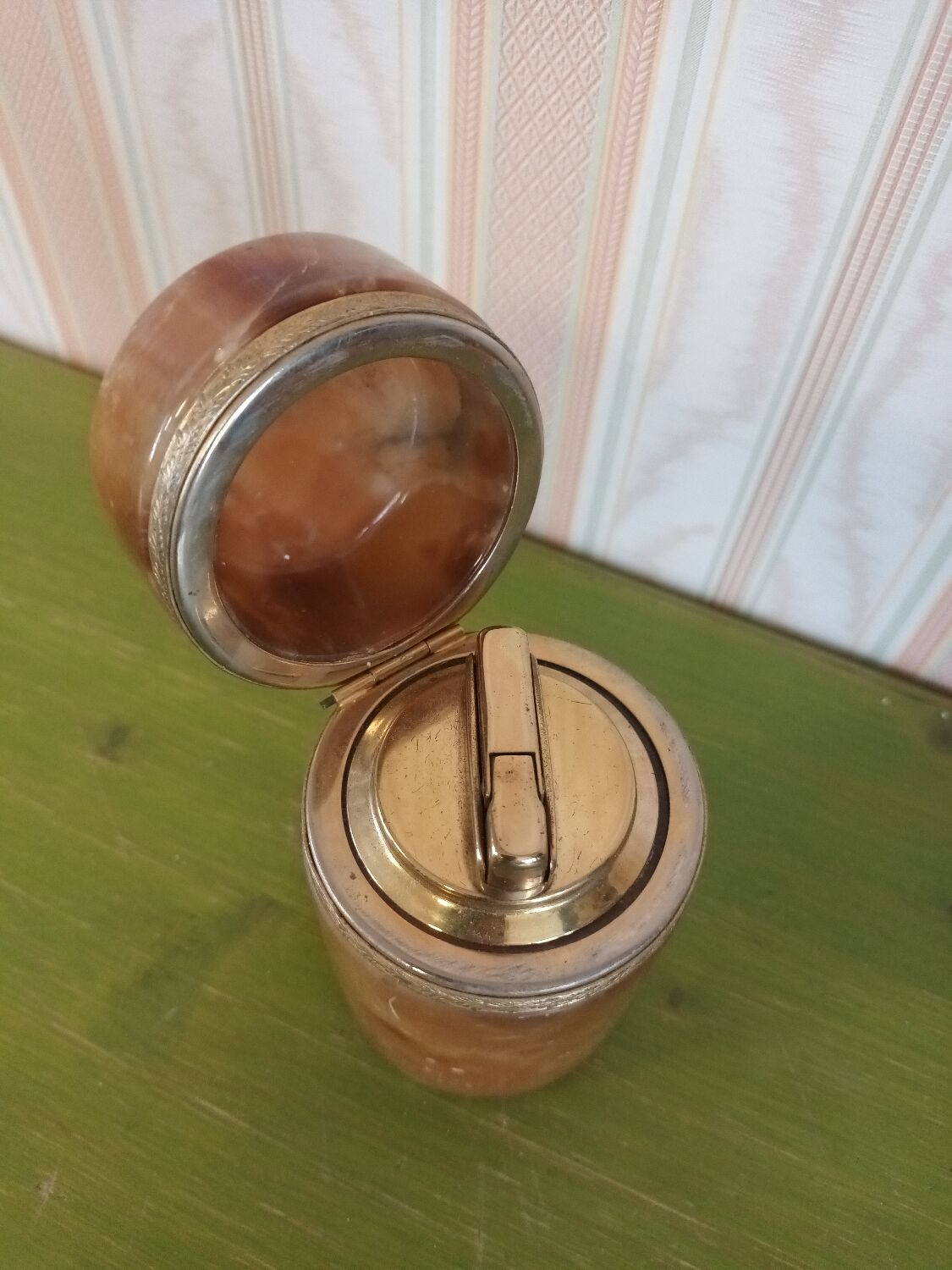 Briquet vintage onyx