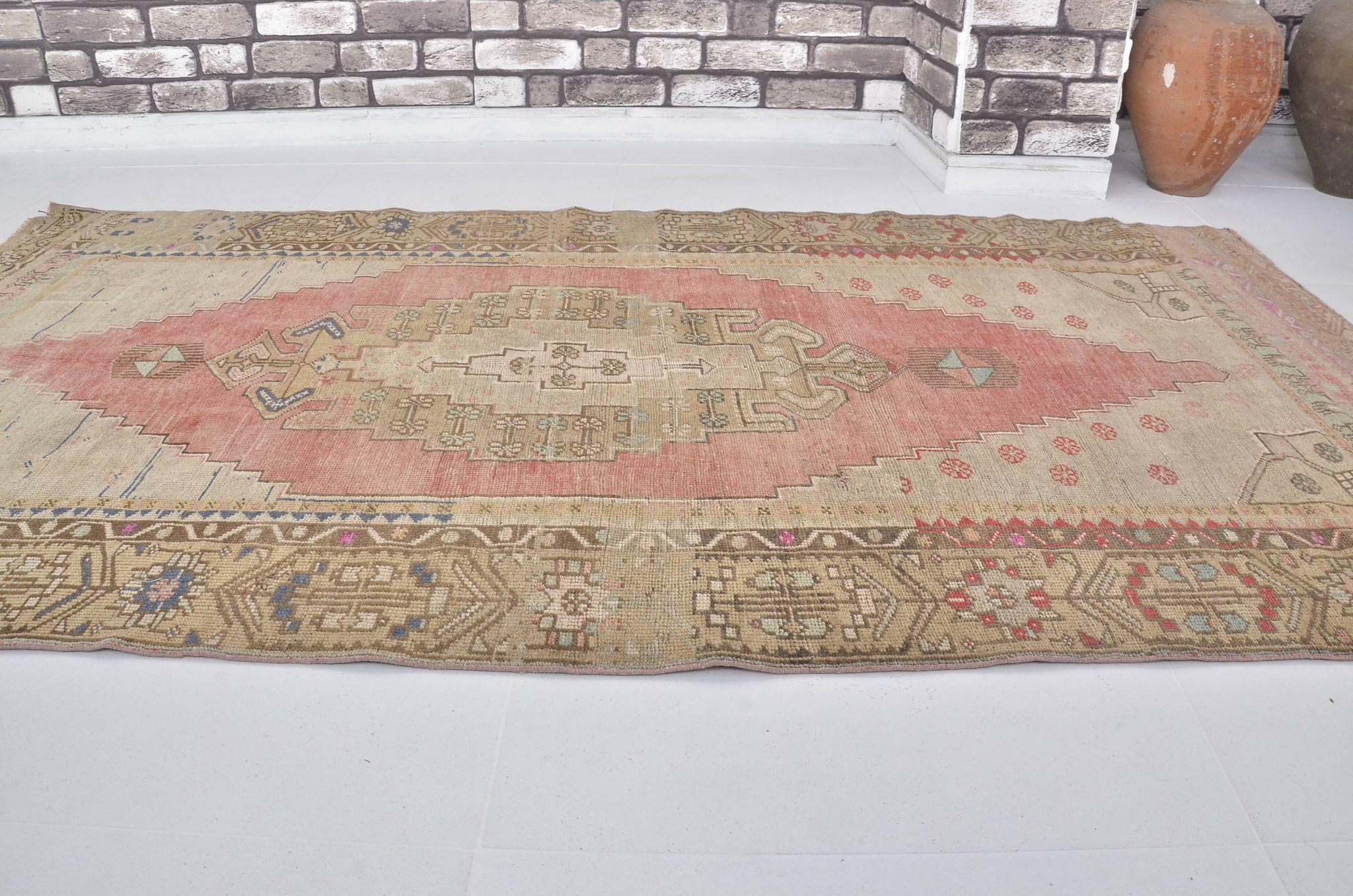Tapis vintage en laine