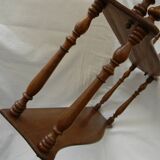 Antique mahogany shelf, 19th century.