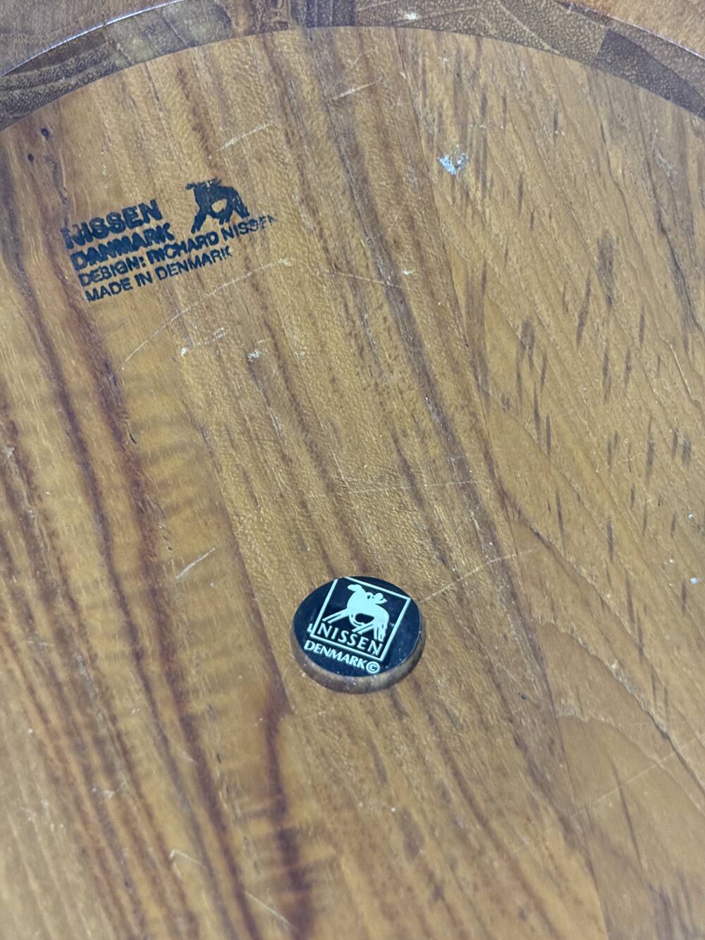 Richard Nissen large teak salade bowl fruit bowl Denmark 1960’s