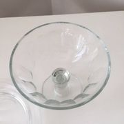 Ancienne bonbonnière, drageoir en cristal de style Baccarat