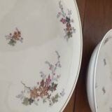 Set of 2 Limoges porcelain dishes
