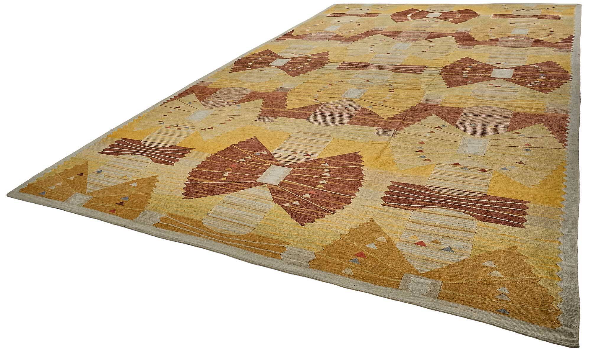 Contemporary Tribal Decorative Kilim 343 cm x 588 cm