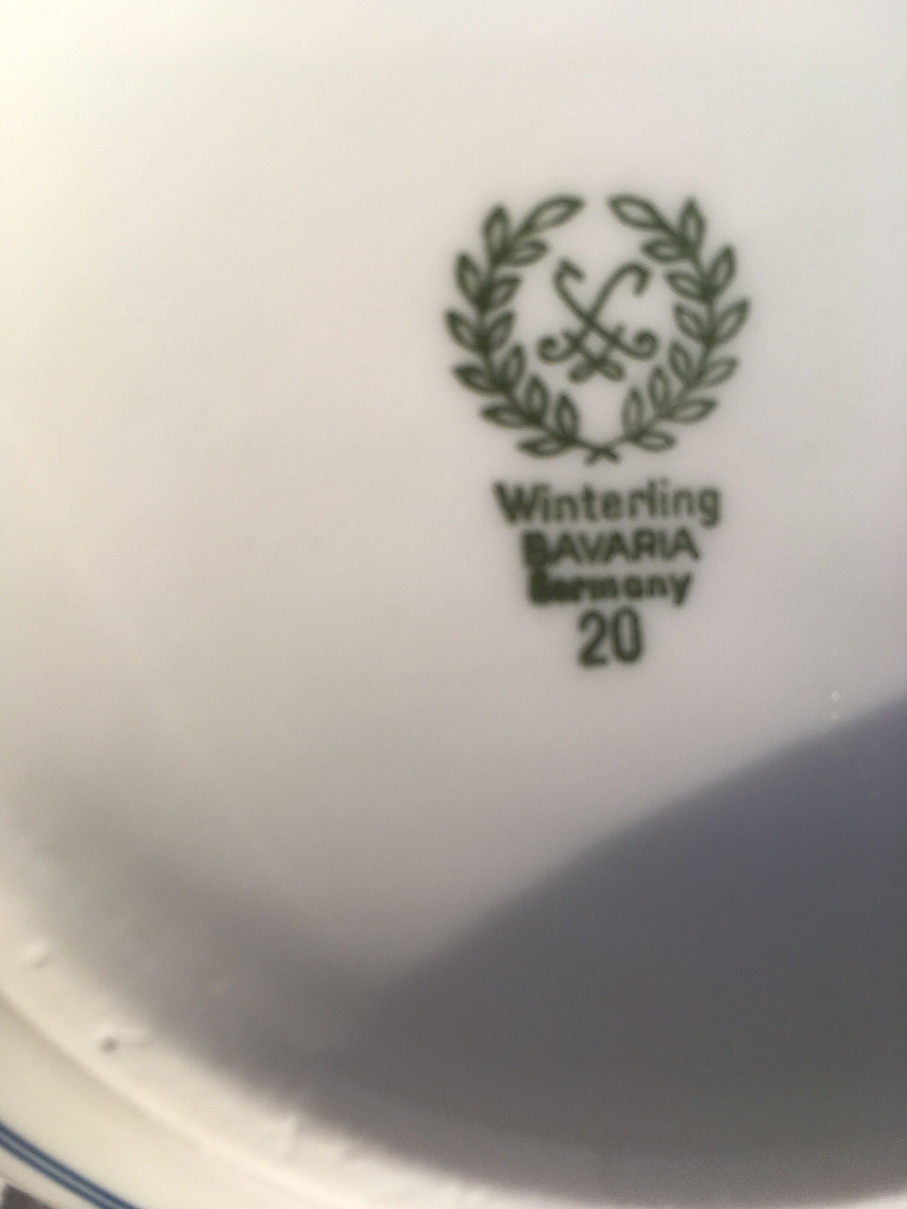 Porcelain teapot Winterling Bavaria