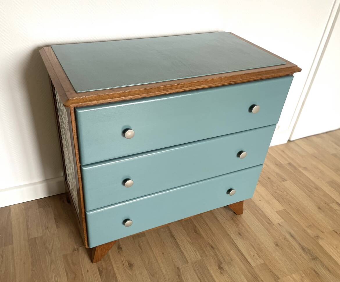 1950s chest of drawers, restored