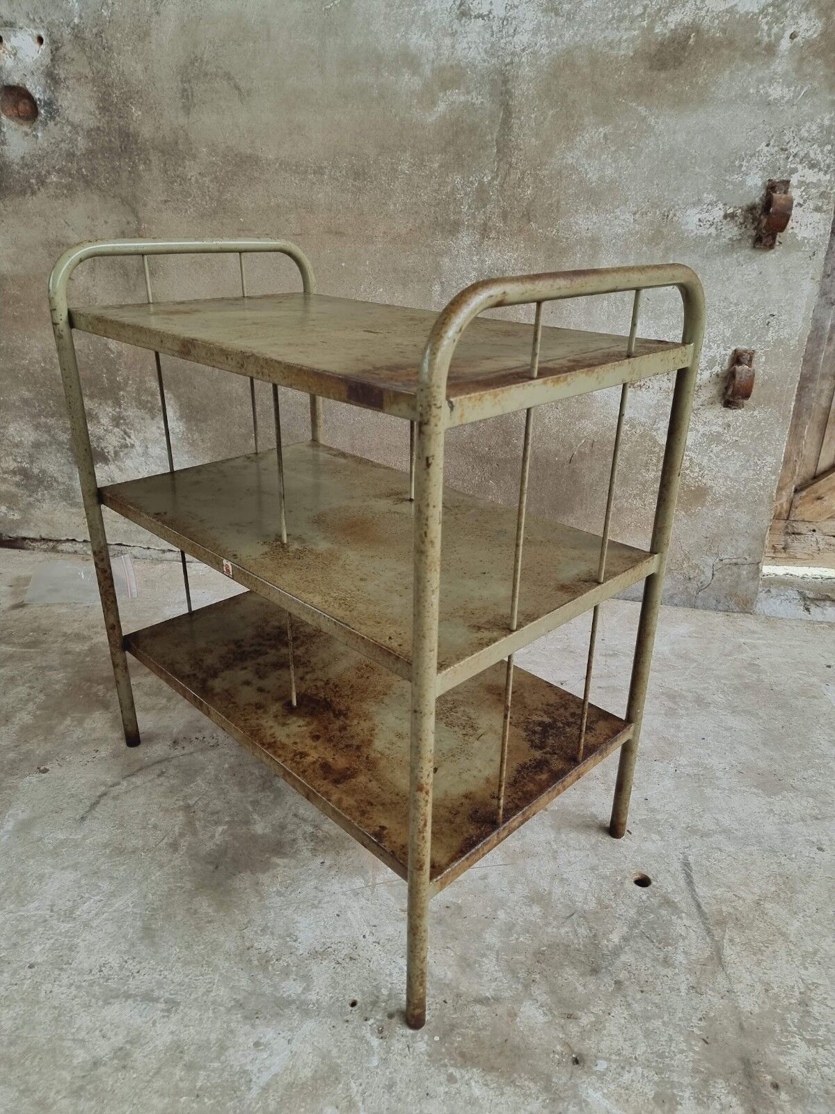 Industrial sidetable shelving rack bathroom furniture