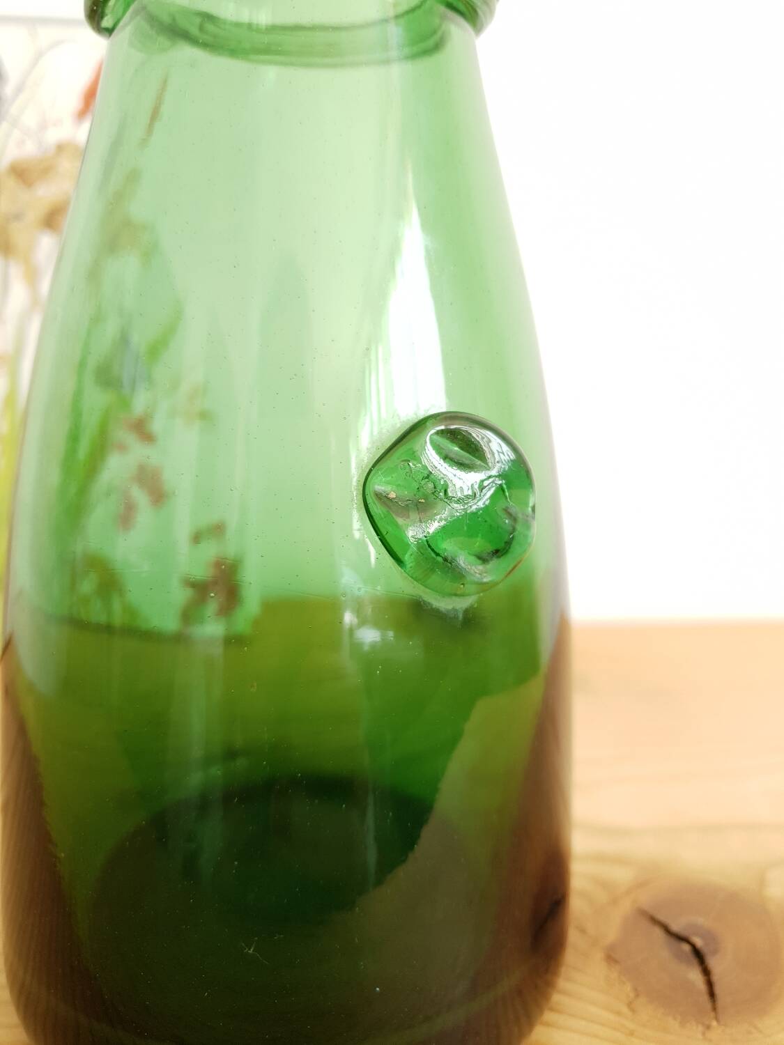 Vintage glass carafe