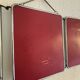 Miroir vintage 1960 triptyque barbier coiffeuse Arpin grenadine - 27 x 69 c