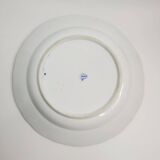 Antique Meissen porcelain plate – blue and gold decoration