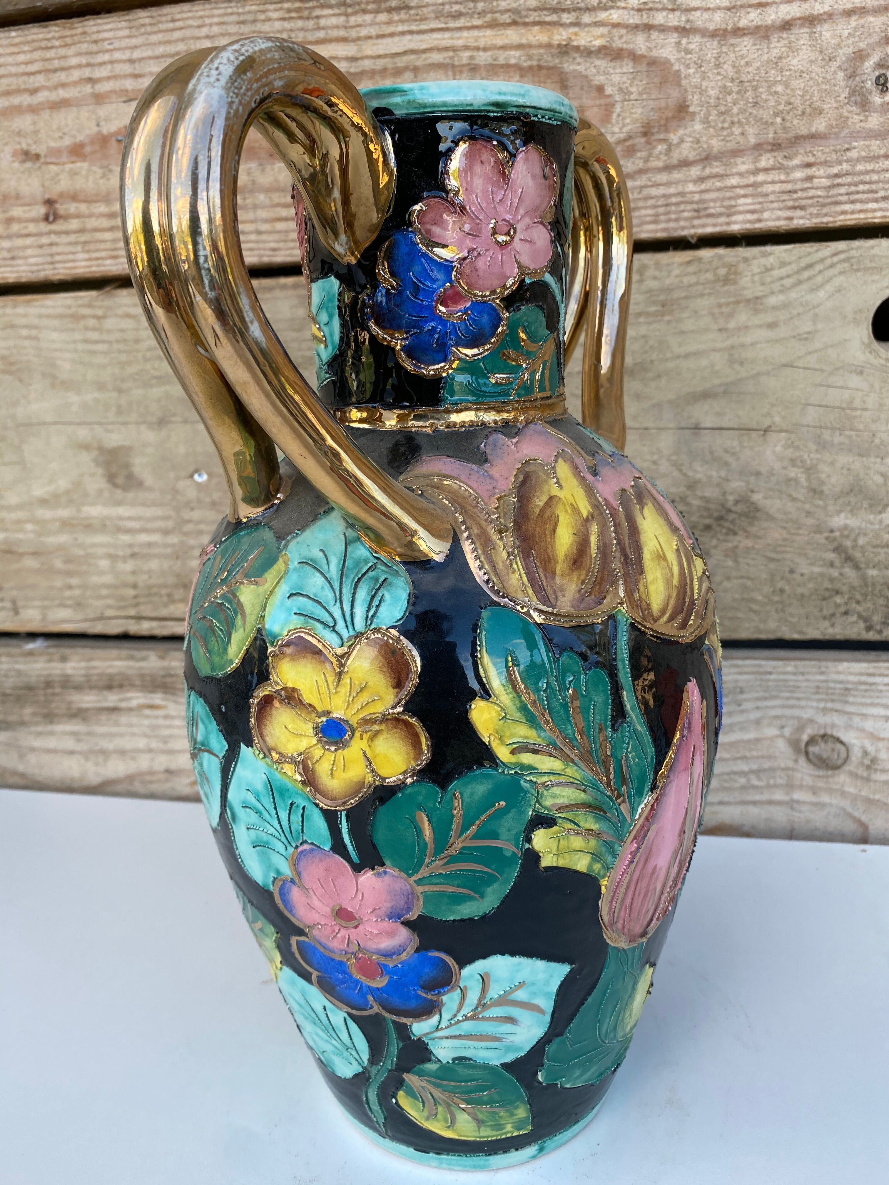 Vase céramique vintage 1960