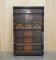 Victorian Wellington chest in figured elm by R Crosby & Son with 160 seal impressions.