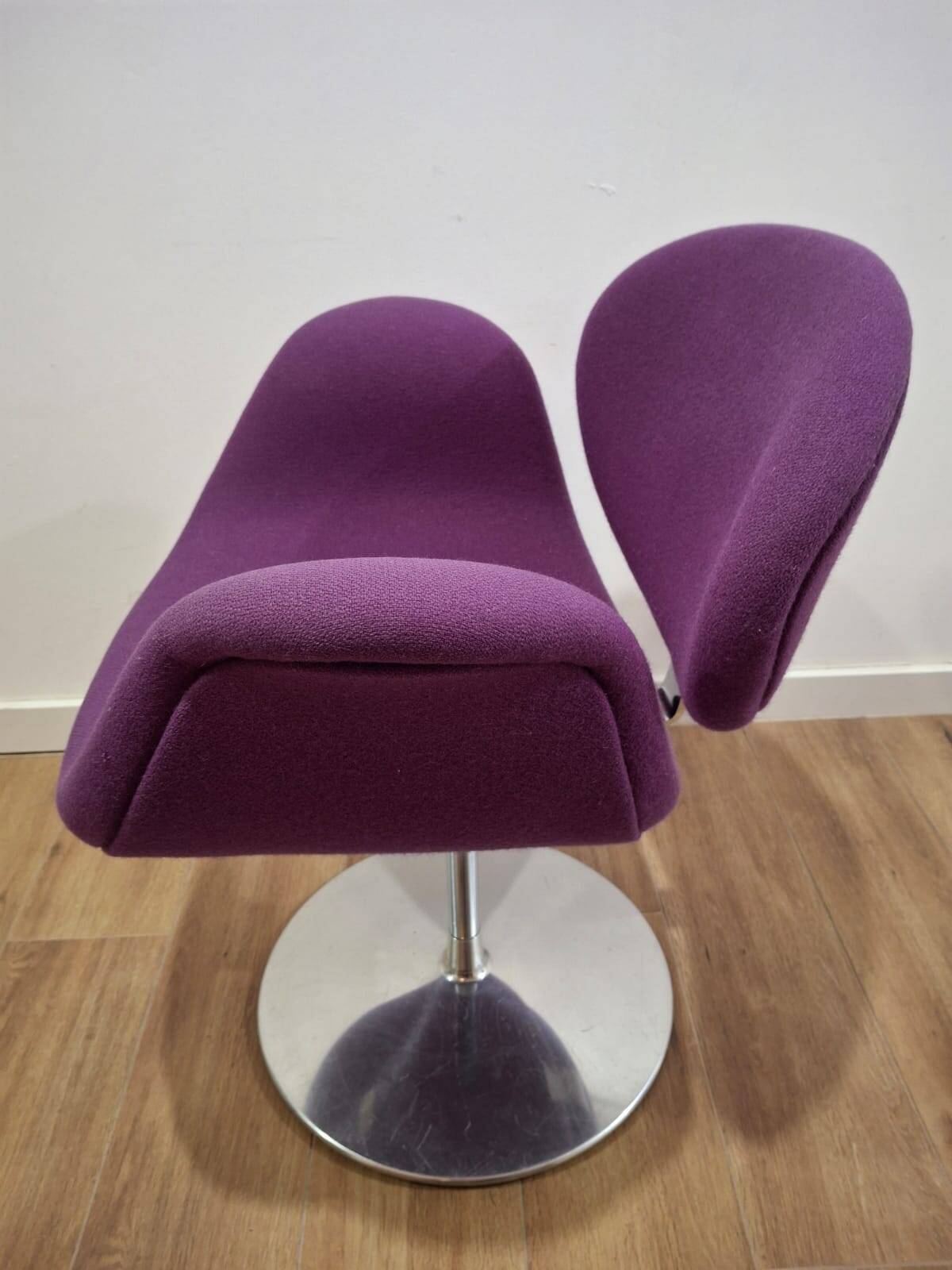 Set of 4 armchairs, Tulip, Pierre Paulin, Netherlands 1980s