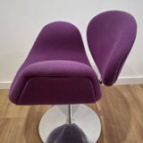 Set of 4 armchairs, Tulip, Pierre Paulin, Netherlands 1980s