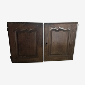 Two old buffet doors