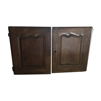 Two old buffet doors