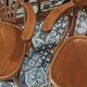 Lot 2 bistro armchairs