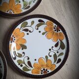 Set 4 plates Paradisio Boch