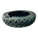 Large Bitossi-Aldo Londi ashtray in glazed ceramic