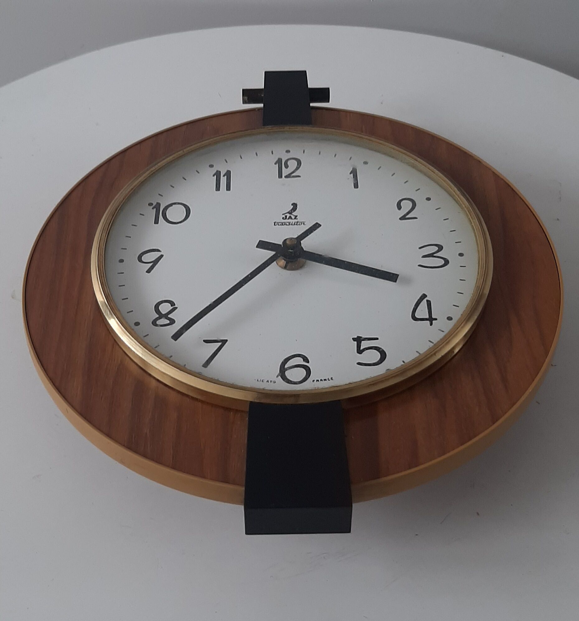 Clock jaz 60s vintage formica