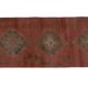 Vintage Turkish hallway rug 77x345 cm
