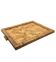 Hollywood regency bamboo and wicker tray, Italy 1970s
