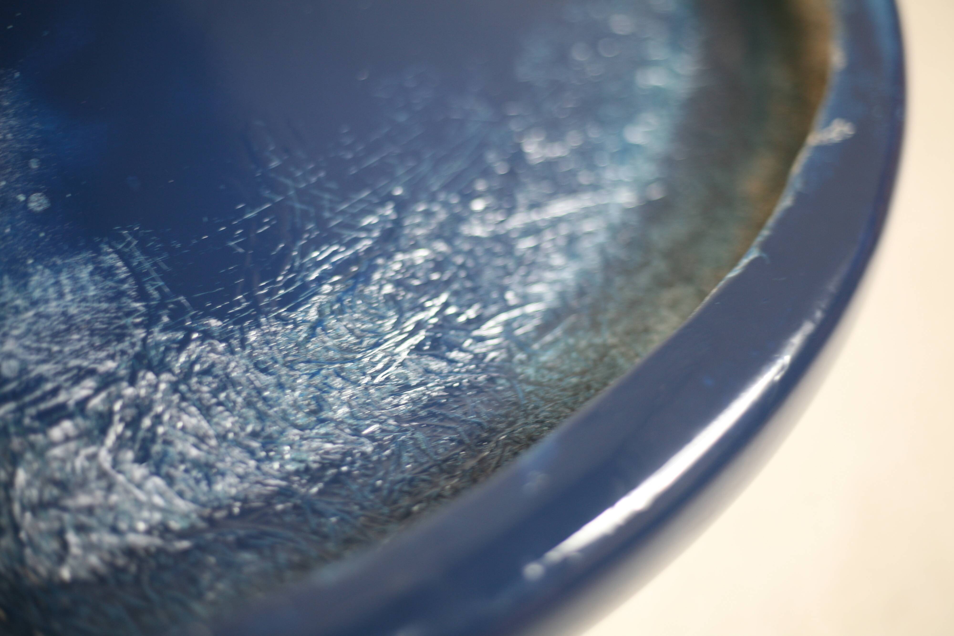 Fiberglass table, France, circa 1970