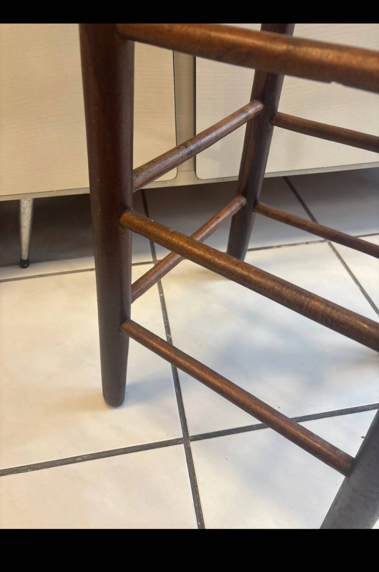 Old large stool