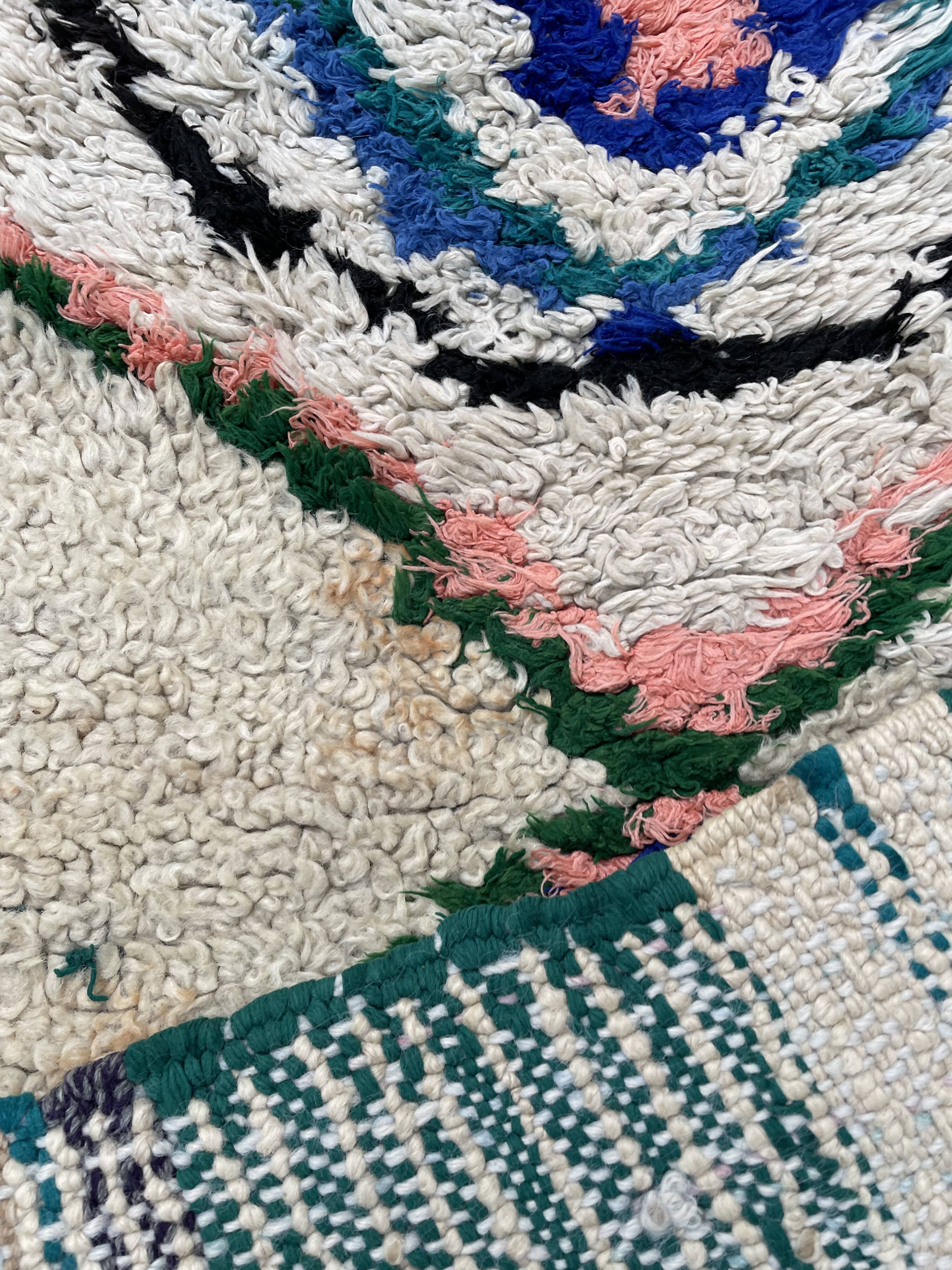 Berber carpet Azilal 85x175 cm