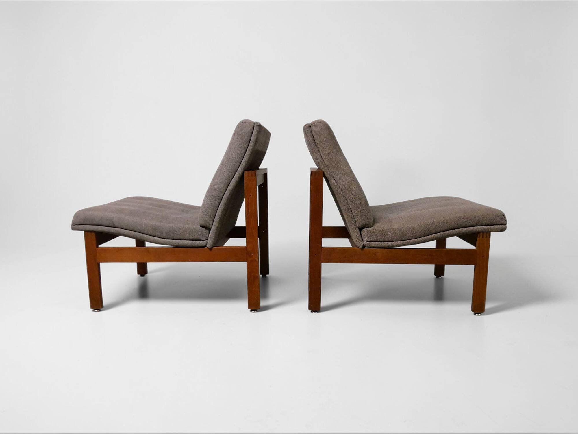 Pair of teak armchairs by France & Son - vintage 1960.