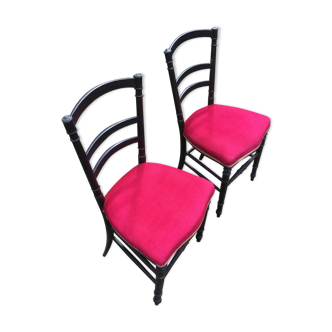 Pair of Napoleon III chairs