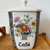 Duo of vintage spice jars