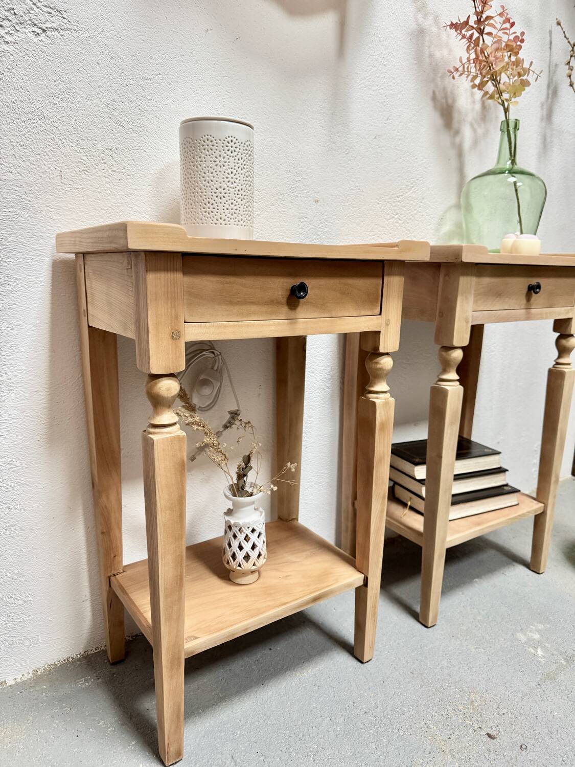Pair of bedside tables