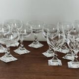Incredible Arnolfo di Cambio "Marbella" stemware set (1970s/80s)