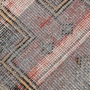 3x6 Shades Of Red & Black Handmade Wool Classic Vintage Rug, 100x179Cm