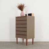 Teak chest of drawers, Danish design, 1960s, production: Denmark