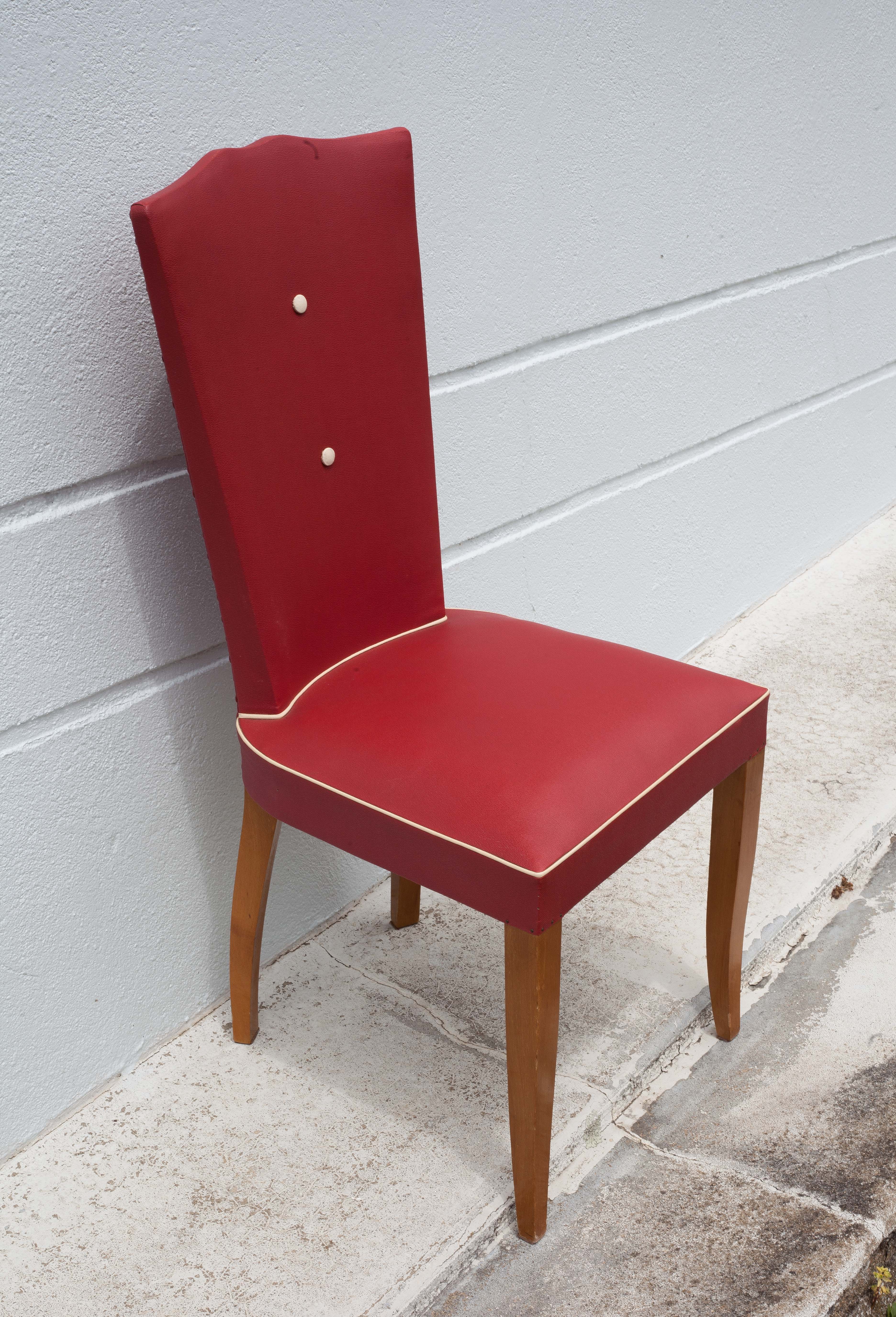Paire de chaises vintage marque tab