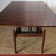 Table transformable system  rosewood