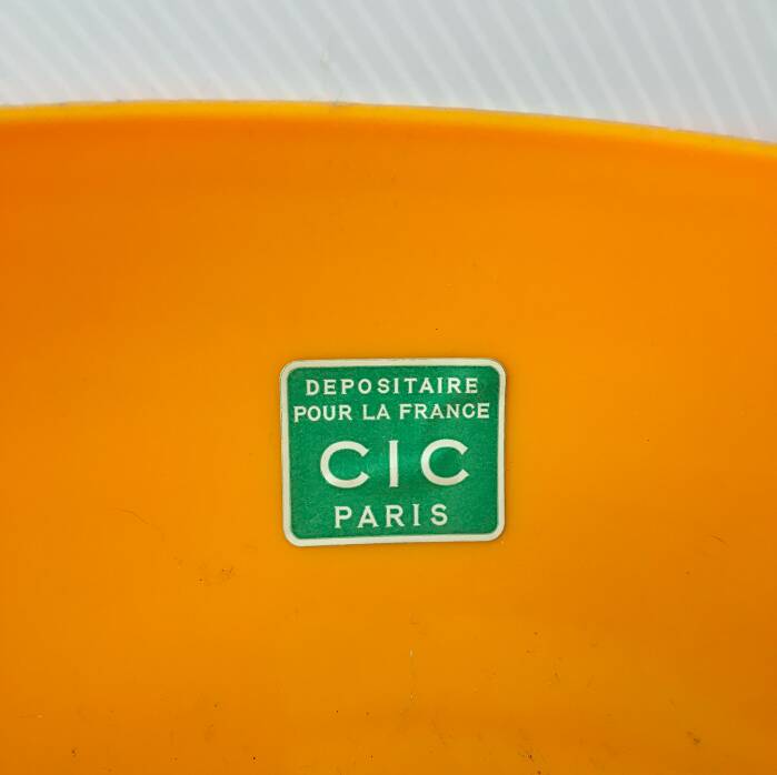 Tabouret orange diabolo Robur Sgarabello