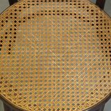 Very elegant, characterful, and graceful set of 4 Art Nouveau design bistro chairs