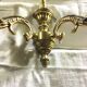 Pair of sconces 2 lights louis XVI style
