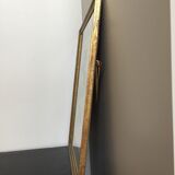Old framed pink lithograph board