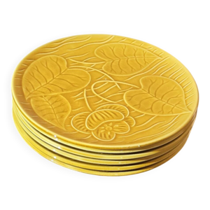 6 assiettes sarreguemines