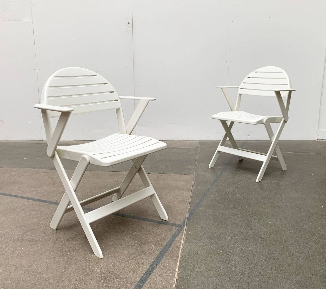 Postmodern folding chairs by Niels Gammelgaard for Ikea, set of 4.
