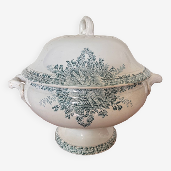 Old footed tureen in art nouveau style