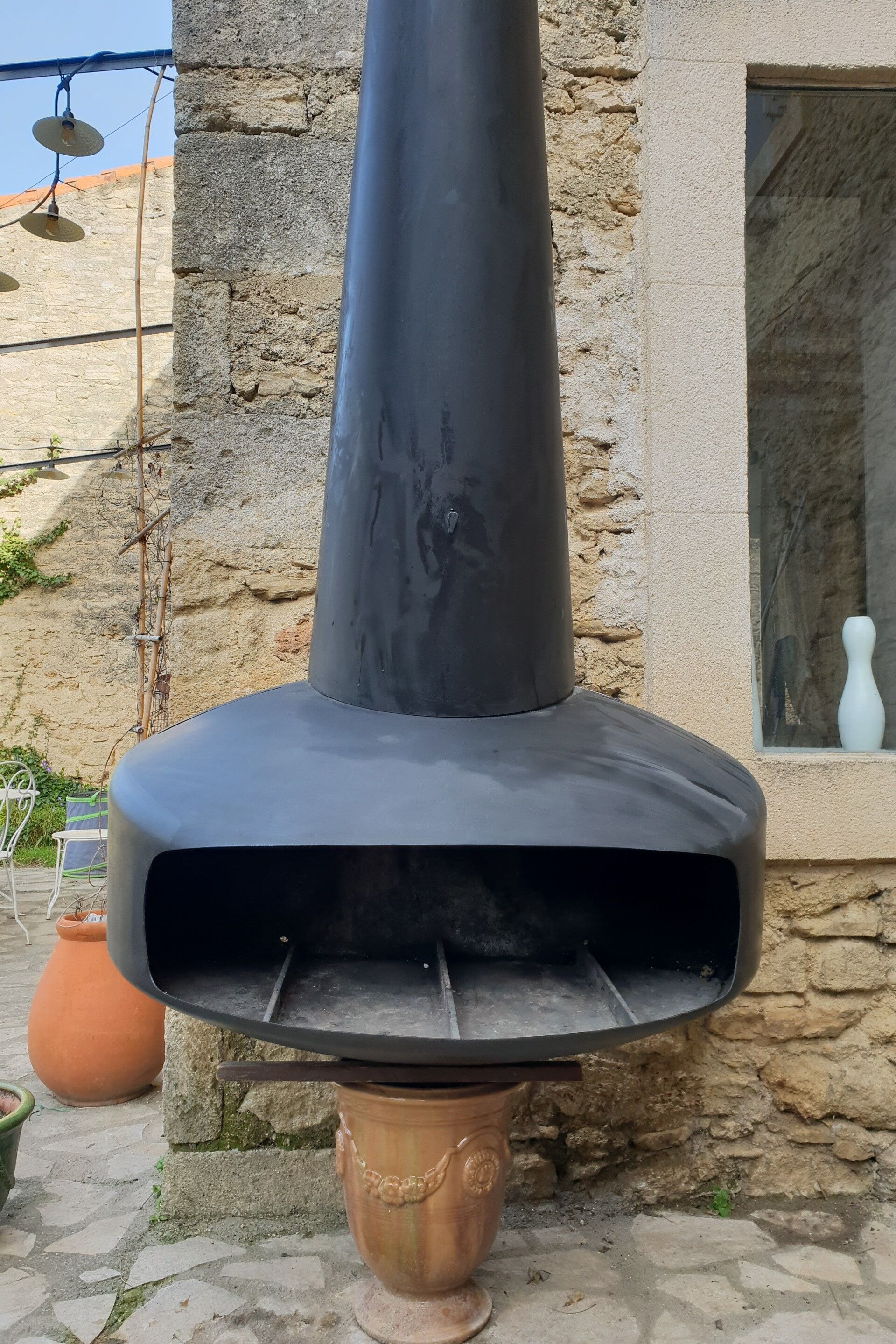 Cheminée vintage