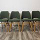 Dining Chairs by Radomir Hoffman for Ton, 1950s, Set of 4