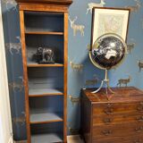 Set of 2 antique open Bookcases