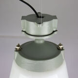 Vintage opaline glass pendant lamp, 1970s